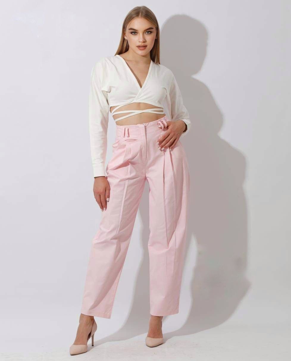 Wide Leg - Gabardine Pants - EMY & ROSE Boutique