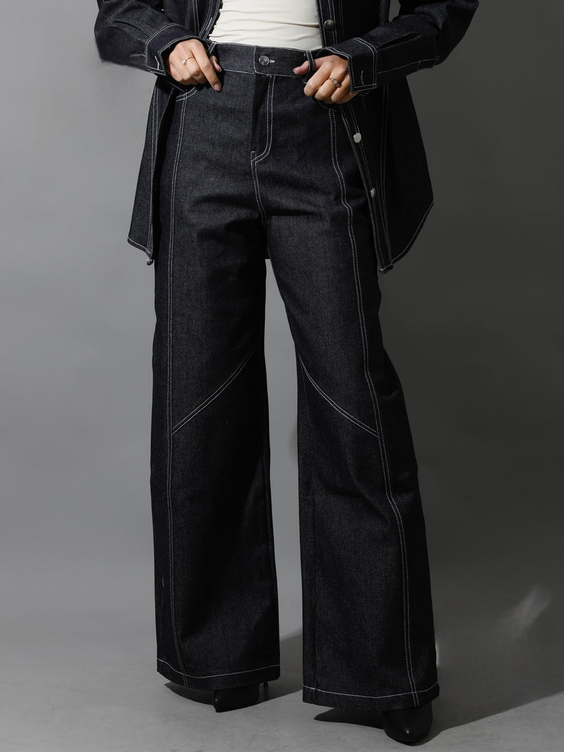 Jeans set Cutout Shirt & Cutout Pants