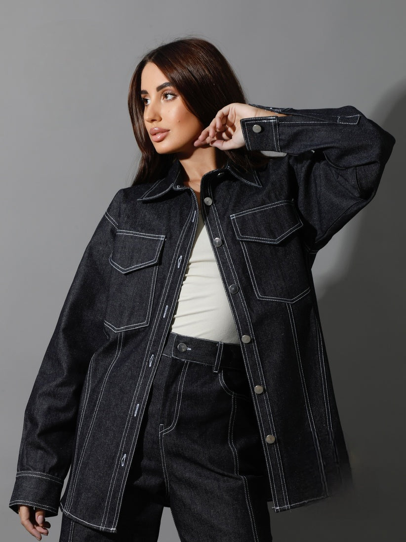 Jeans set Cutout Shirt & Cutout Pants