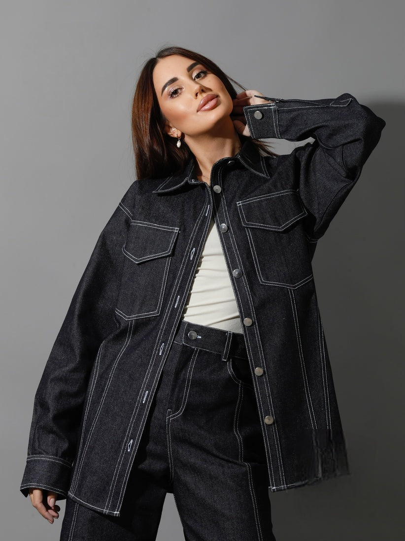 Jeans set Cutout Shirt & Cutout Pants
