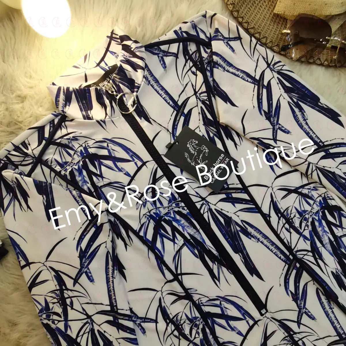 Tropical Pink Swimsuit - EMY & ROSE Boutique