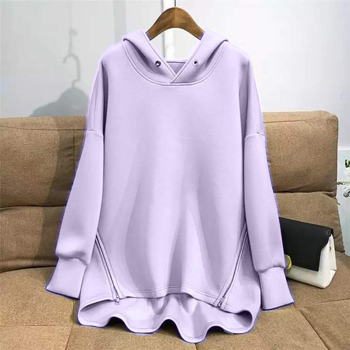 OZ Mixed Cotton Hoodie - EMY & ROSE Boutique
