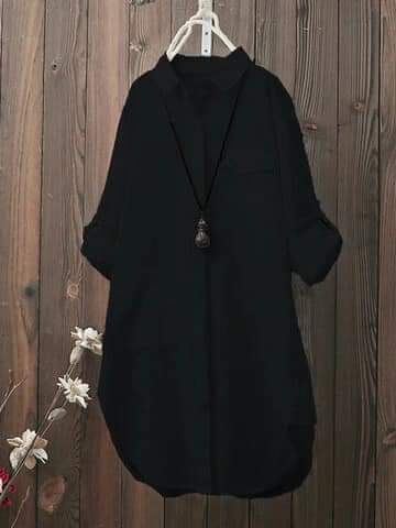 Oversized Long Shirt - EMY & ROSE Boutique