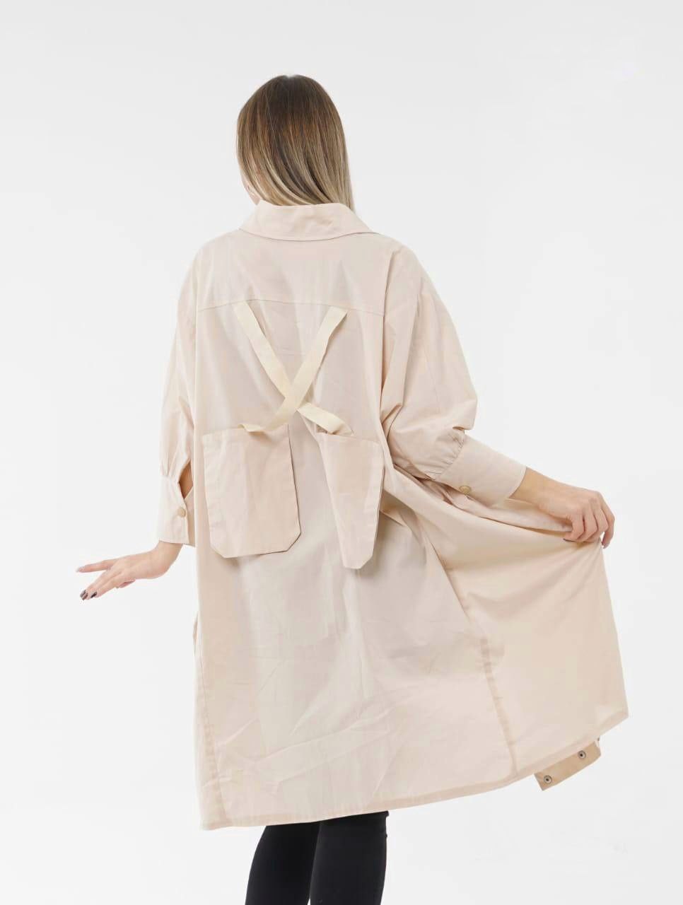 Oversized Batwing Shirt - EMY & ROSE Boutique