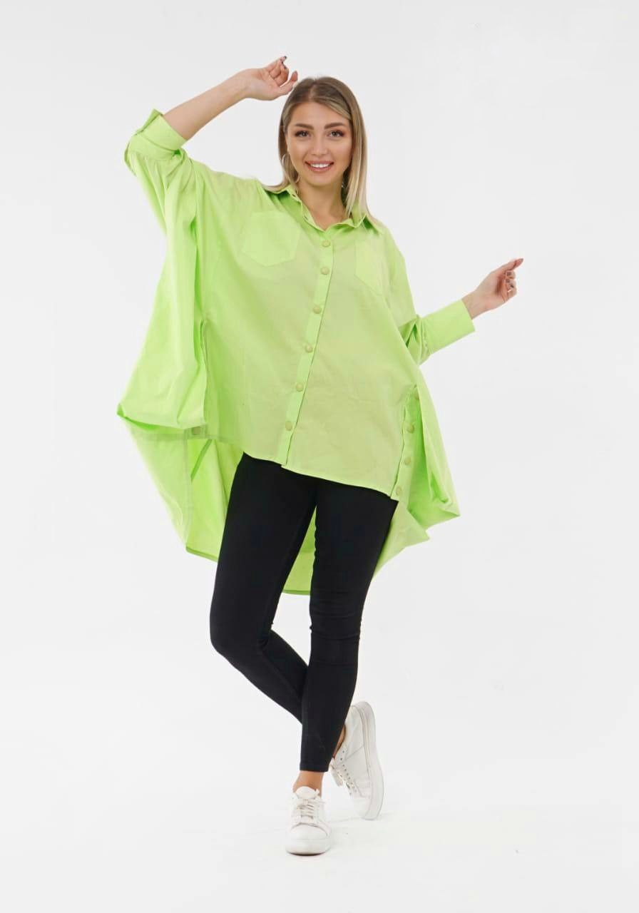 Oversized Batwing Shirt - EMY & ROSE Boutique