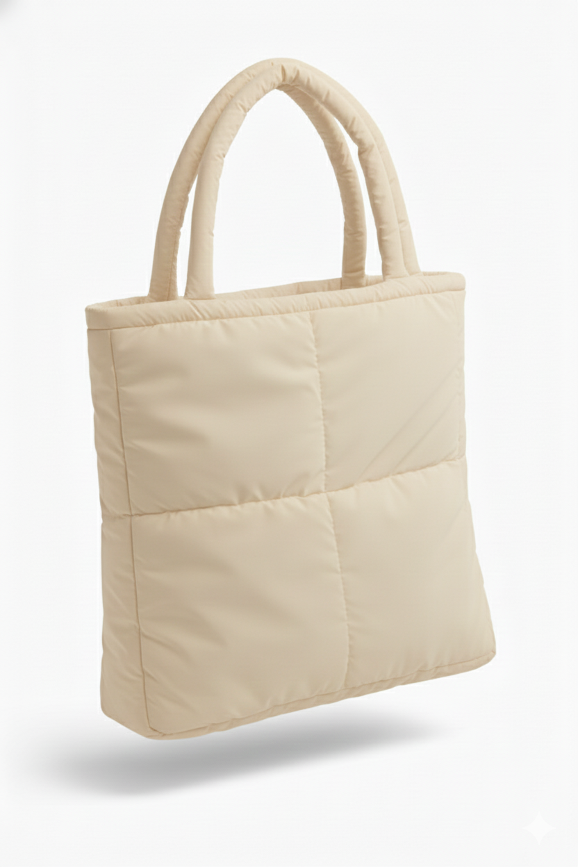 CloudGuard Waterproof Puffer Tote | 15" Laptop Bag