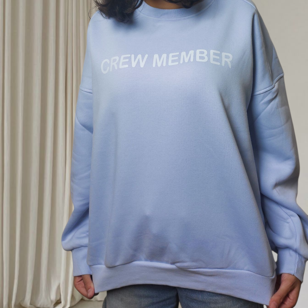 Cotton - Oversized Printed Sweatshirt - Loose  fit