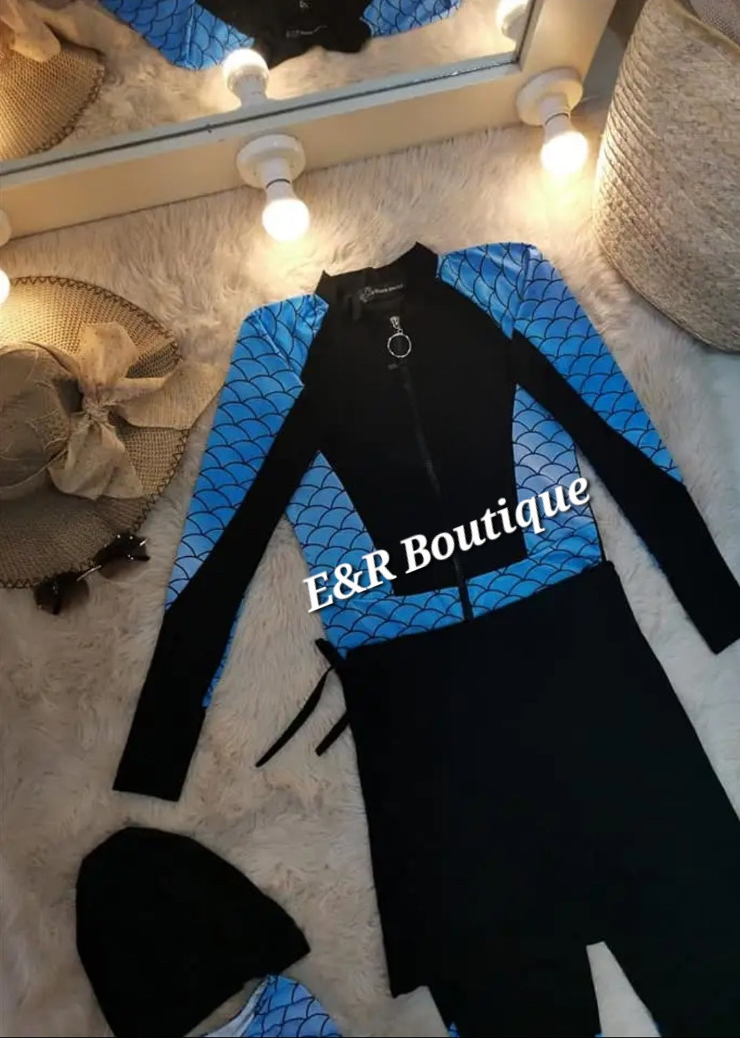 Mermaid swimsuit waterproof