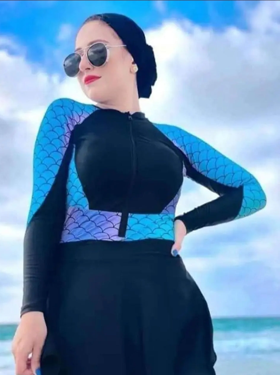 Mermaid swimsuit waterproof