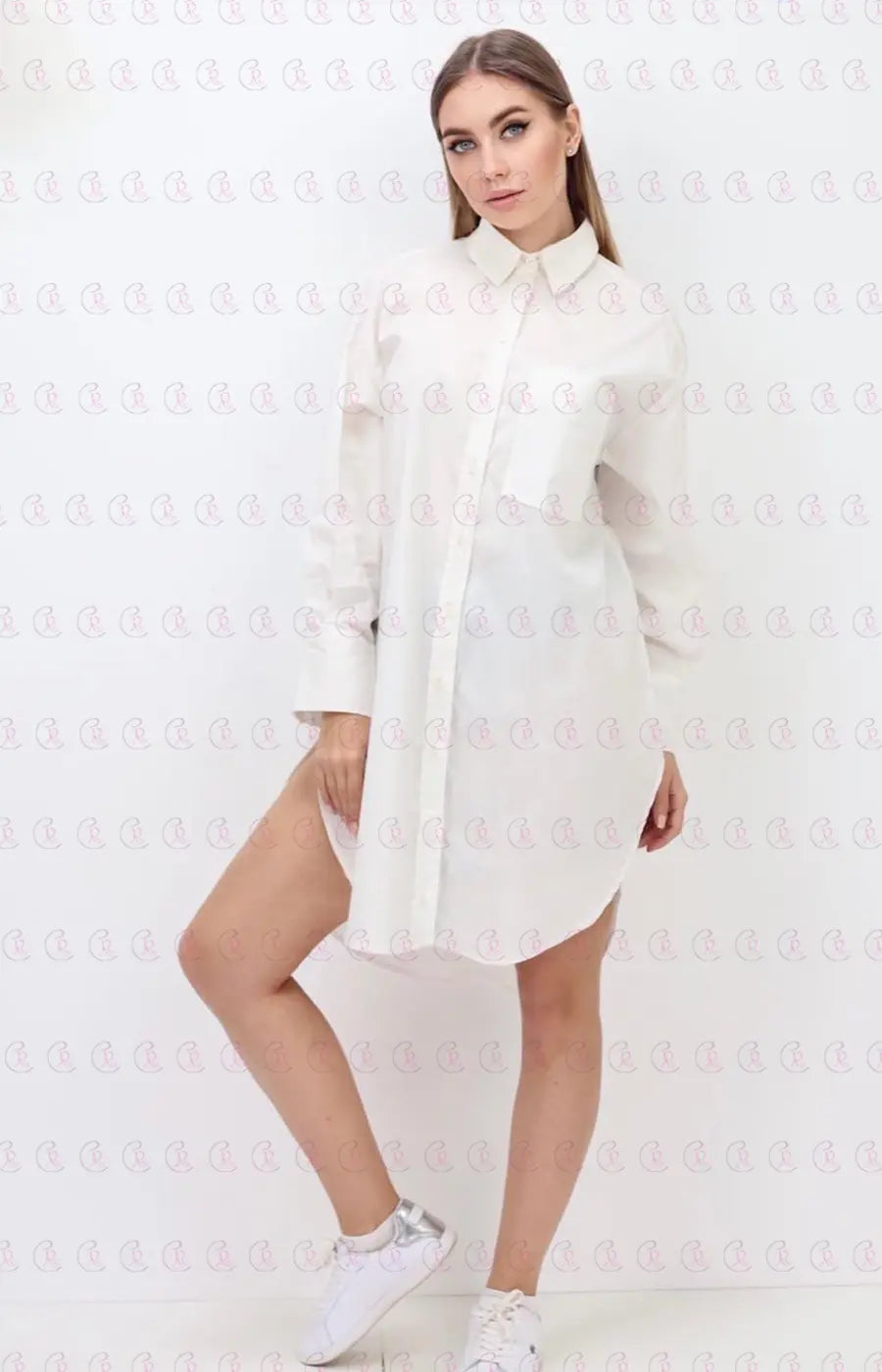 Dress Shirt - Knee Shirt - EMY & ROSE Boutique 