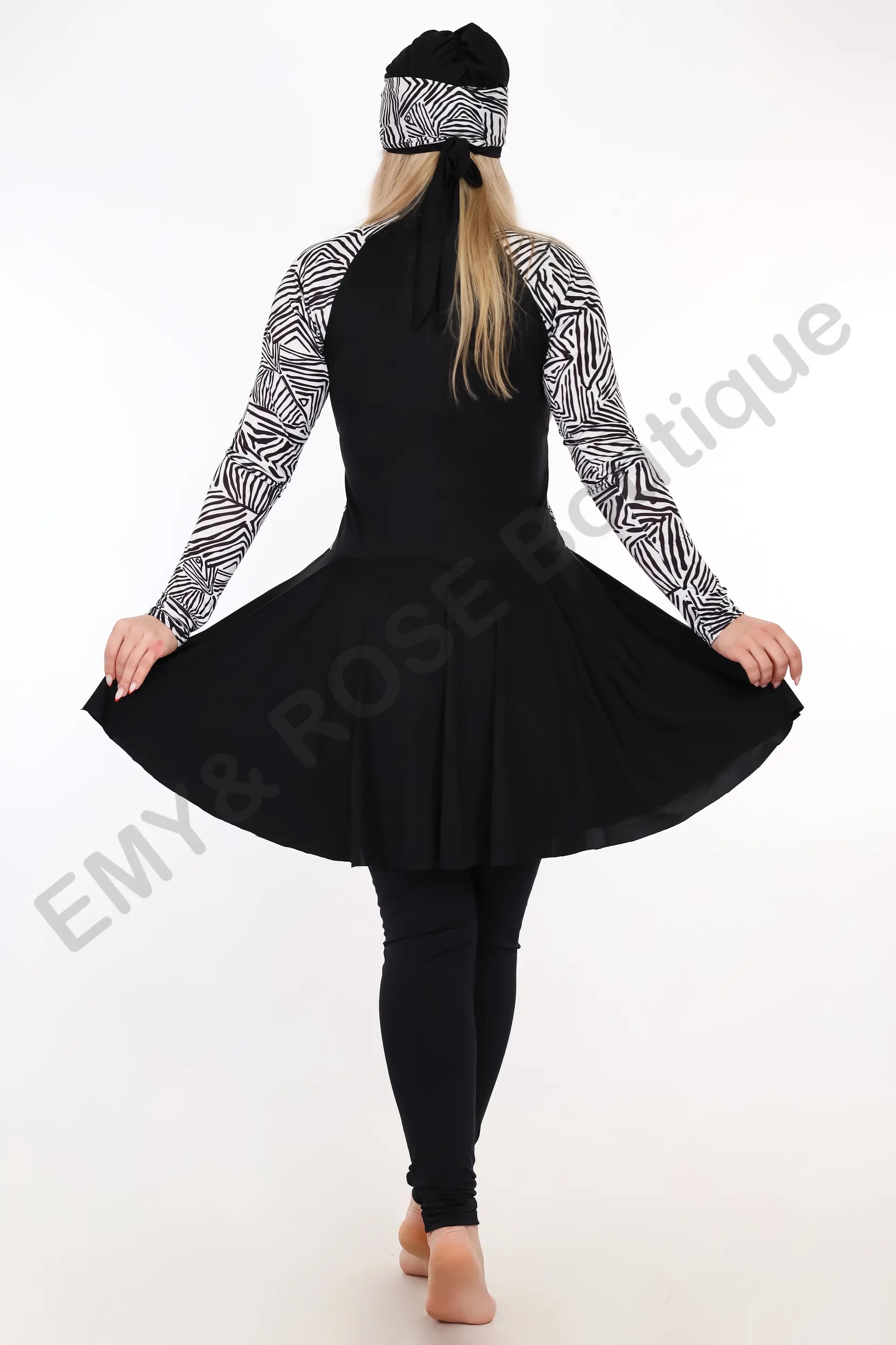 Maze Dress Swimsuit - EMY & ROSE Boutique 