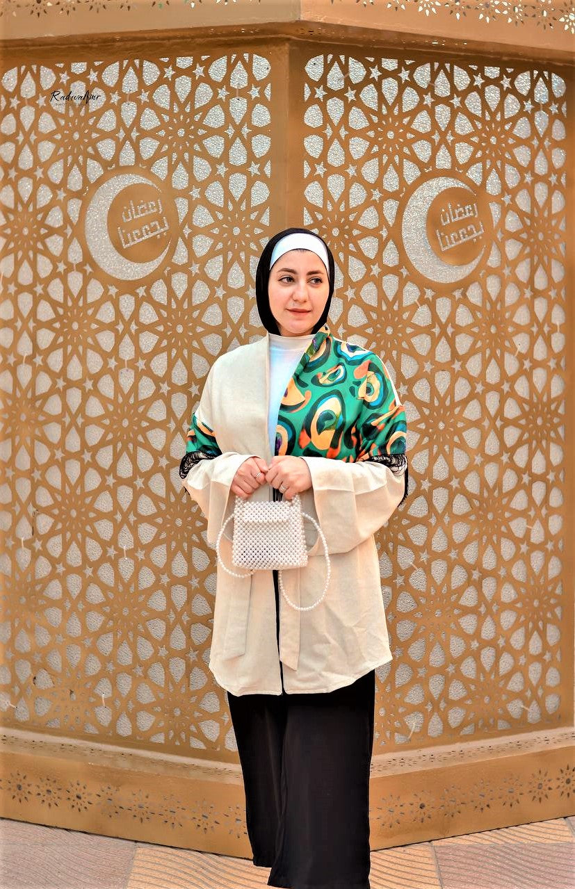 Fringe Cardigan with belt - EMY & ROSE Boutique